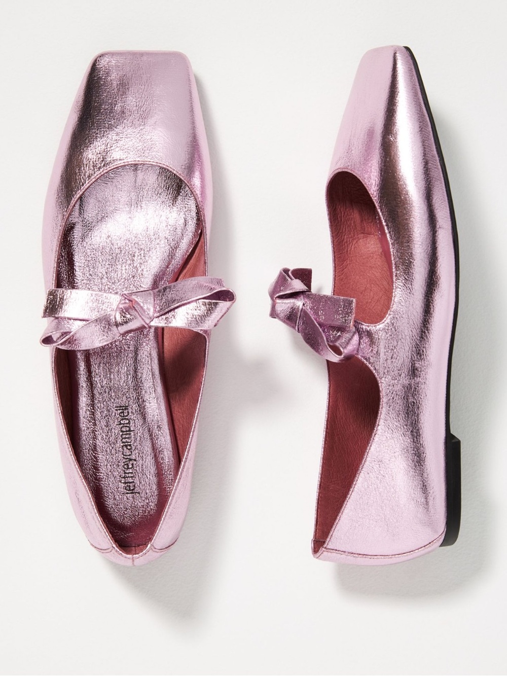 Jeffrey Campbell Amit Mary Jane Flats in Lilac, size 10/41, like new!